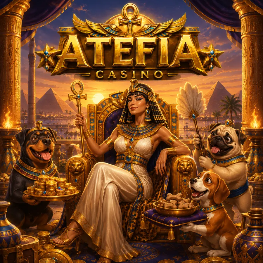 Atefia casino — świat złota faraonów